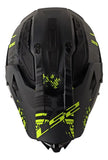 CASCO MULTIPROPÓSITO LS2 MX702 CRAZY NEGRO+AMARILLO NEÓN