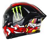 CASCO INTEGRAL MT FF118 SV THUNDER 4 SV PIQUERIAS B5 BRILLO