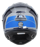 CASCO ABATIBLE HRO 3440DV THE TIDE GRIS+AZUL