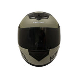 CASCO INTEGRAL KONTROL 878 GLANZ GRIS