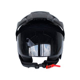 CASCO ABIERTO ICH 102 NEGRO MATE