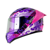 CASCO INTEGRAL  LS2 VIGGO 810 KAME MORADO