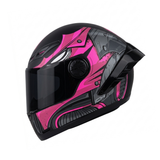 CASCO INTEGRAL 501 SP GEAR_FORZE NEGRO+FUCSIA