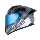 CASCO INTEGRAL LS2 FF806 BEYOND GRIS+BLANCO