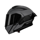 CASCO ABATIBLE 3120 WISH NEGRO+GRIS