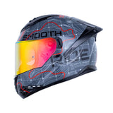 CASCO INTEGRAL LS2 FF806 ROMA GRIS OSCURO