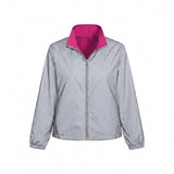 CORTAVIENTOS DOBLE FAZ FEMENINA FUCSIA