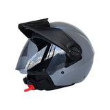 CASCO ABIERTO ICH 102 CAMALEÓN GRIS