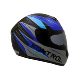 CASCO INTEGRAL KONTROL 878 GLANZ AZUL