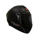 CASCO INTEGRAL SPARTAN DRAKEN NEGRO MATE