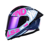 CASCO INTEGRAL LS2 FF806 LIL_SIMZ AZUL CLARO