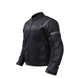 CHAQUETA PROTECCIÓN VERANO ATOMIC JOURNEY LIGTH  NEGRO