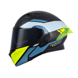 CASCO ABATIBLE 3120 WISH NEGRO+AMARILLO