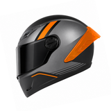 CASCO INTEGRAL 501 SP DINGO NEGRO+NARANJA
