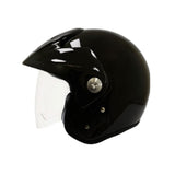 CASCO ABIERTO ZEUS 507 NEGRO BRILLANTE