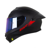 CASCO INTEGRAL SHAFT 584 NEGRO+ROJO
