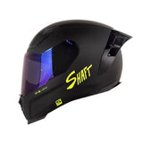 CASCO ABIERTO SHAFT 562 R NEGRO+AMARILLO NEON