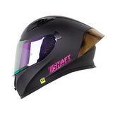 CASCO INTEGRAL SHAFT 526SP_EVO PLANO NEGRO+FUCSIA