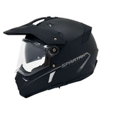 CASCO MULTIPROPOSITO SPARTAN WOLF NEGRO MATE