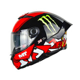 CASCO INTEGRAL MT FF118 SV THUNDER 4 SV PIQUERIAS B5 BRILLO