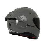 CASCO INTEGRAL SPARTAN HAWK EVO PLANO A12 GRIS BRILLANTE