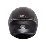 CASCO INTEGRAL ICH 503 NEGRO MATE