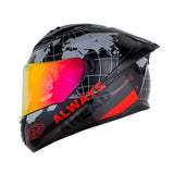 CASCO INTEGRAL LS2 FF806 BEYOND NEGRO+ROJO