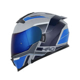 CASCO ABATIBLE HRO 3440DV THE TIDE GRIS+AZUL