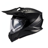CASCO MULTIPROPÓSITO MT HS218 SV TRACK PURE A1 NEGRO BRILLO