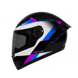 CASCO INTEGRAL 501 KYANU NEGRO+GRIS CLARO