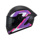 CASCO INTEGRAL ICH 501 SPONX NEGRO+FUCSIA