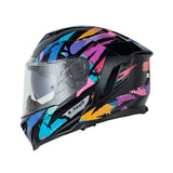 CASCO INTEGRAL LS2 FF818 KAOS NG FULL COLOR