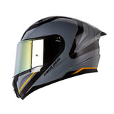 CASCO INTEGRAL  LS2 VIGGO 810 ANGLE GRIS+NARANJA