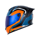CASCO INTEGRAL SHAFT 502 CSP NOOK AZUL+NARANJA