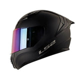 CASCO INTEGRAL LS2 FF810 PLANO NEGRO IRIDIUM RAINBOW