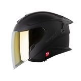 CASCO ABIERTO SHAFT PRO 240 DV NEGRO+GRIS