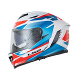 CASCO INTEGRAL LS2 FF818 KOMAI AZUL+ROJO