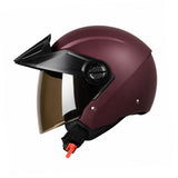 CASCO ABIERTO ICH 102 PLANO ROJO OSCURO