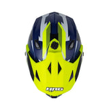 CASCO MULTIPRO HRO MX330 DV GLITCH AZUL+VERDE NEÓN